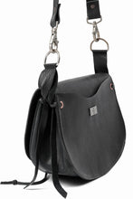 Load image into Gallery viewer, ierib x LOOM exclusive Medicine Bag / Saddle Leather (BLACK)