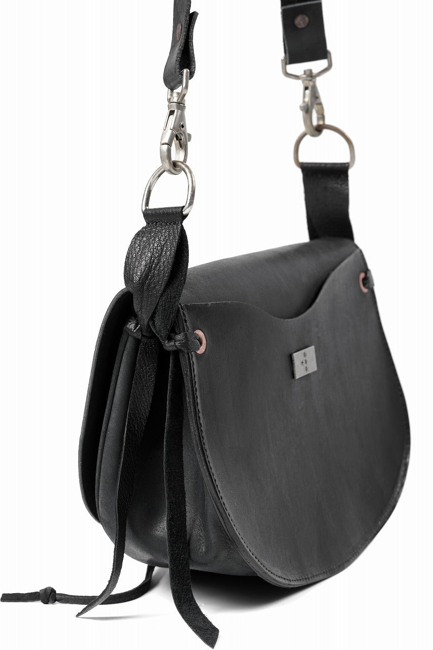 Load image into Gallery viewer, ierib x LOOM exclusive Medicine Bag / Saddle Leather (BLACK)