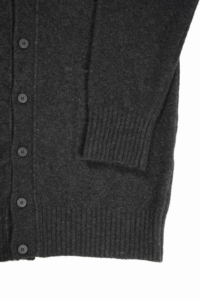 Load image into Gallery viewer, ISABEL BENENATO Yak Long Cardigan (GRAPHITE)