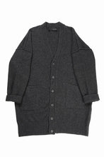 Load image into Gallery viewer, ISABEL BENENATO Yak Long Cardigan (GRAPHITE)
