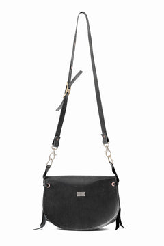 Load image into Gallery viewer, ierib x LOOM exclusive Medicine Bag / Saddle Leather (BLACK)