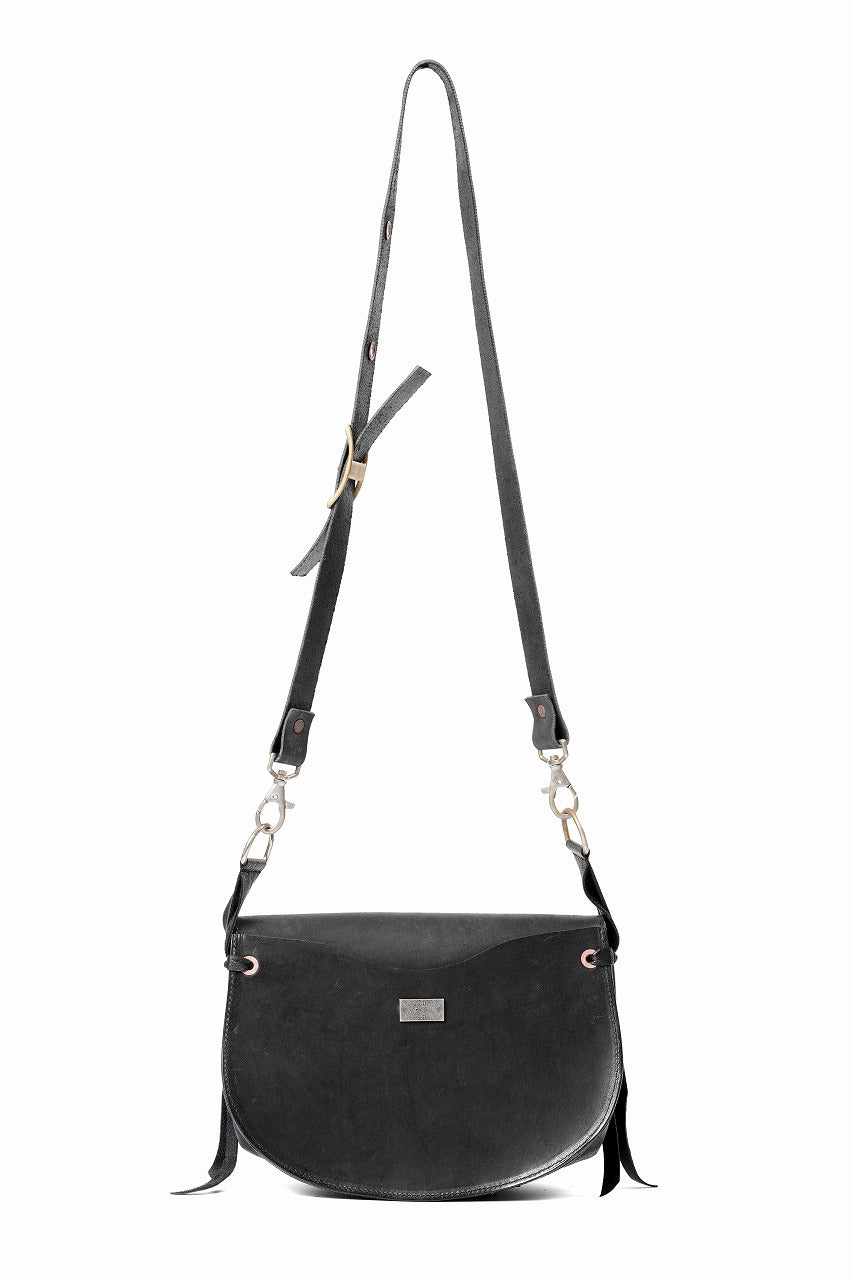 Load image into Gallery viewer, ierib x LOOM exclusive Medicine Bag / Saddle Leather (BLACK)