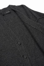 Load image into Gallery viewer, ISABEL BENENATO Yak Long Cardigan (GRAPHITE)