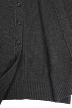 Load image into Gallery viewer, ISABEL BENENATO Yak Long Cardigan (GRAPHITE)