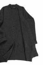 Load image into Gallery viewer, ISABEL BENENATO Yak Long Cardigan (GRAPHITE)
