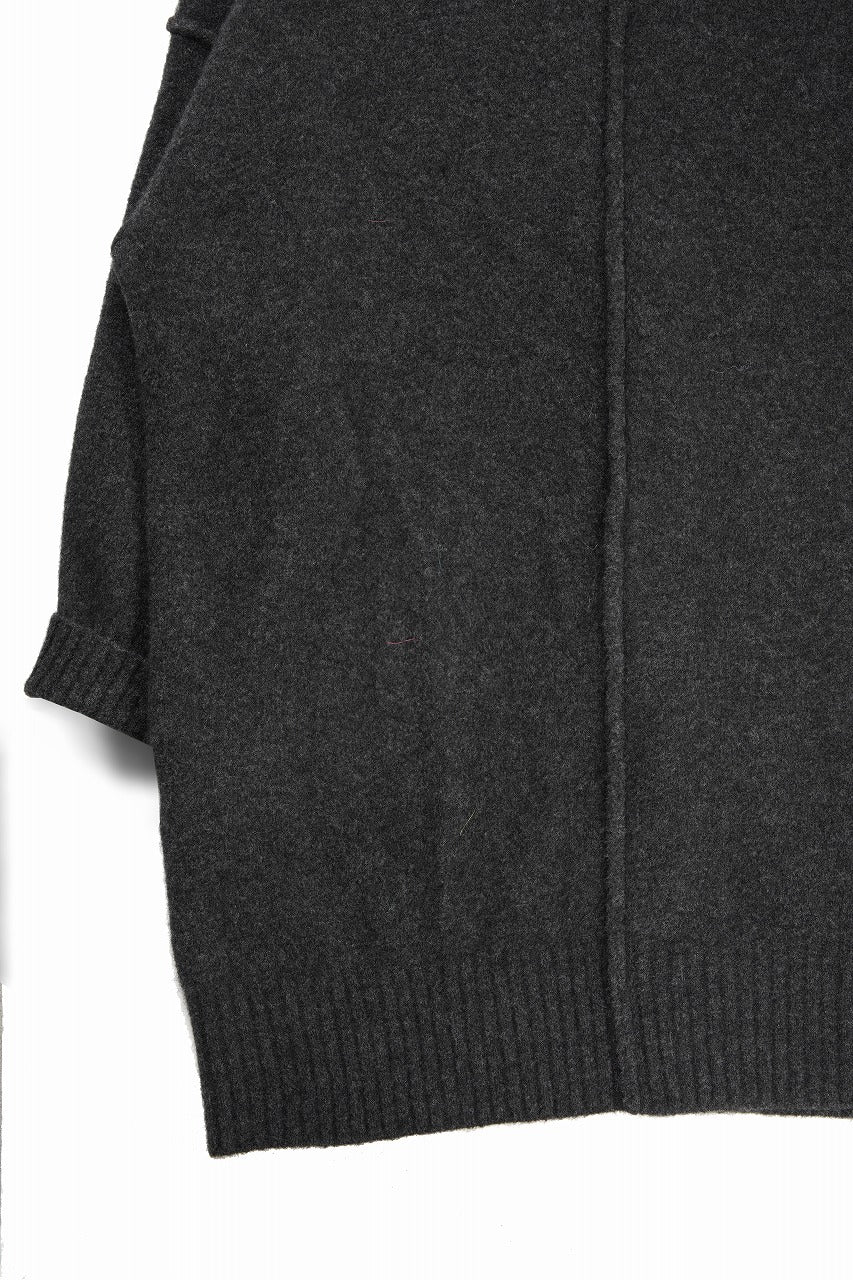 Load image into Gallery viewer, ISABEL BENENATO Yak Long Cardigan (GRAPHITE)