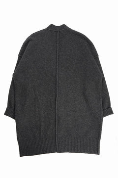 Load image into Gallery viewer, ISABEL BENENATO Yak Long Cardigan (GRAPHITE)