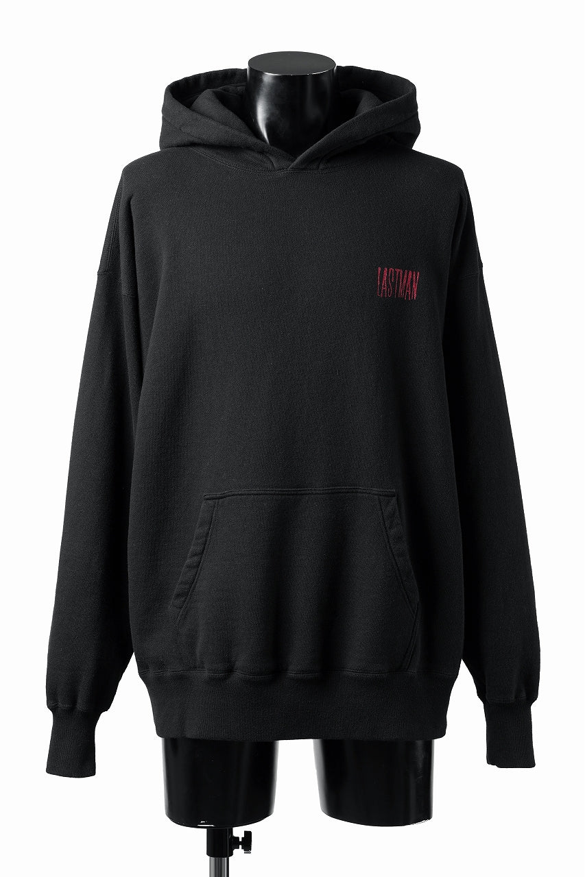 画像をギャラリービューアに読み込む, LASTMAN PRINTED HOODIE -CROWN- (BLACK)