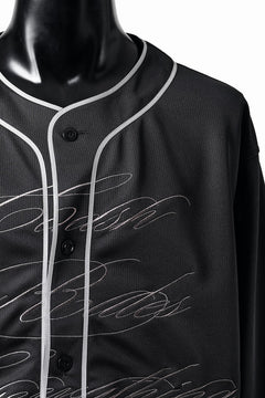 画像をギャラリービューアに読み込む, LASTMAN BASEBALL SHIRT "C.R.E.A.M" (L/S) (BLACK)