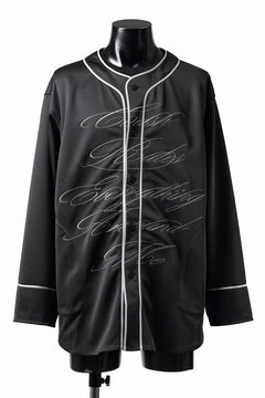 画像をギャラリービューアに読み込む, LASTMAN BASEBALL SHIRT "C.R.E.A.M" (L/S) (BLACK)