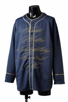 画像をギャラリービューアに読み込む, LASTMAN BASEBALL SHIRT "C.R.E.A.M" (L/S) (NAVY)