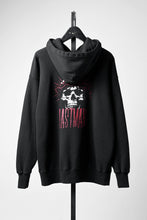 画像をギャラリービューアに読み込む, LASTMAN PRINTED HOODIE -CROWN- (BLACK)