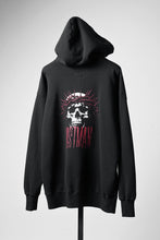 画像をギャラリービューアに読み込む, LASTMAN PRINTED HOODIE -CROWN- (BLACK)