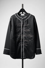 画像をギャラリービューアに読み込む, LASTMAN BASEBALL SHIRT "C.R.E.A.M" (L/S) (BLACK)