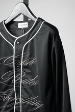 画像をギャラリービューアに読み込む, LASTMAN BASEBALL SHIRT "C.R.E.A.M" (L/S) (BLACK)