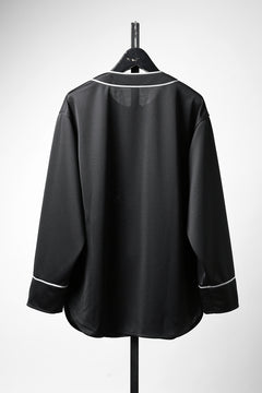 画像をギャラリービューアに読み込む, LASTMAN BASEBALL SHIRT "C.R.E.A.M" (L/S) (BLACK)