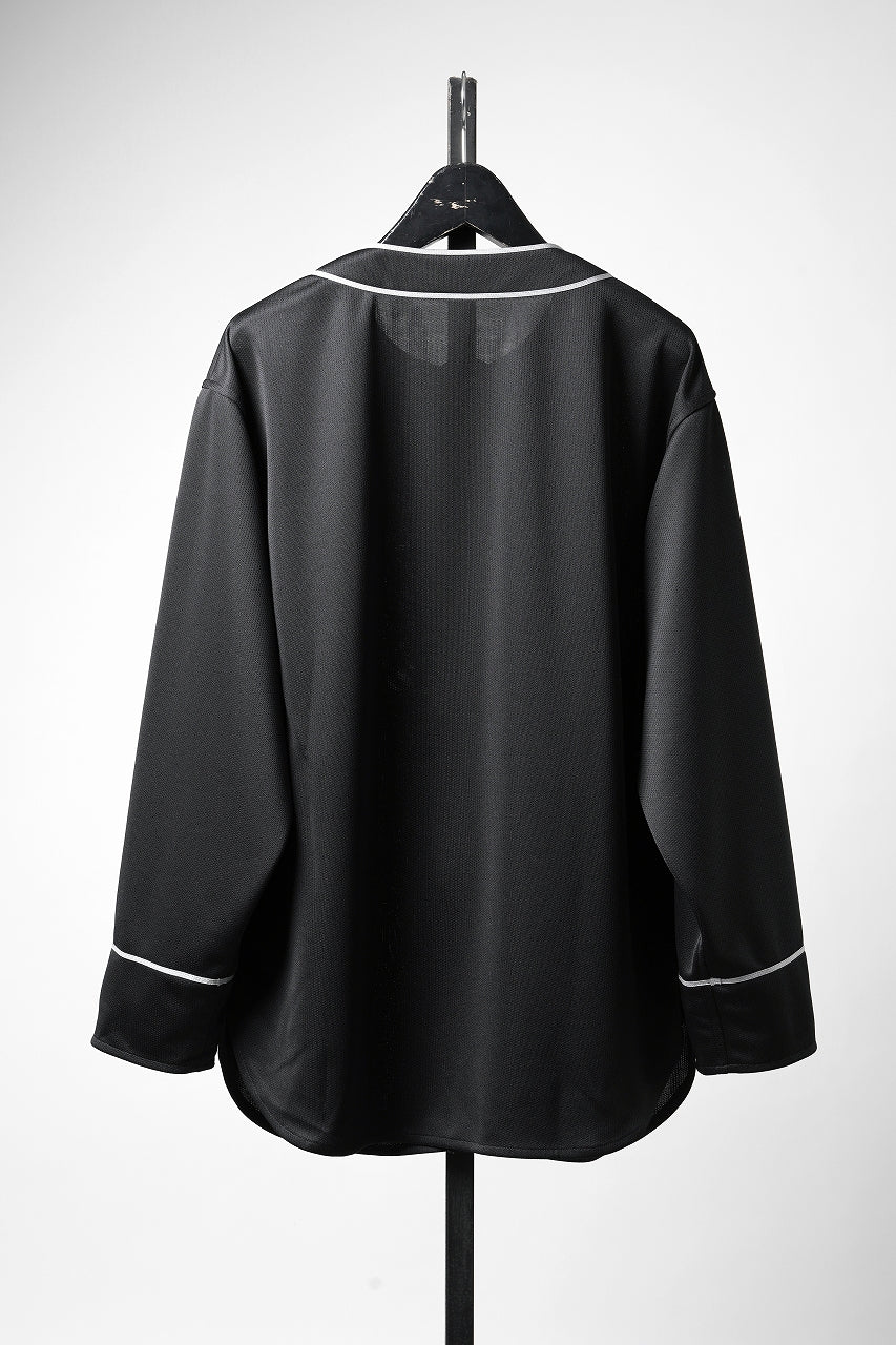 画像をギャラリービューアに読み込む, LASTMAN BASEBALL SHIRT "C.R.E.A.M" (L/S) (BLACK)