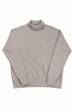 Load image into Gallery viewer, ISABEL BENENATO Cashmere Turtle Neck Sweater (PUMICE)