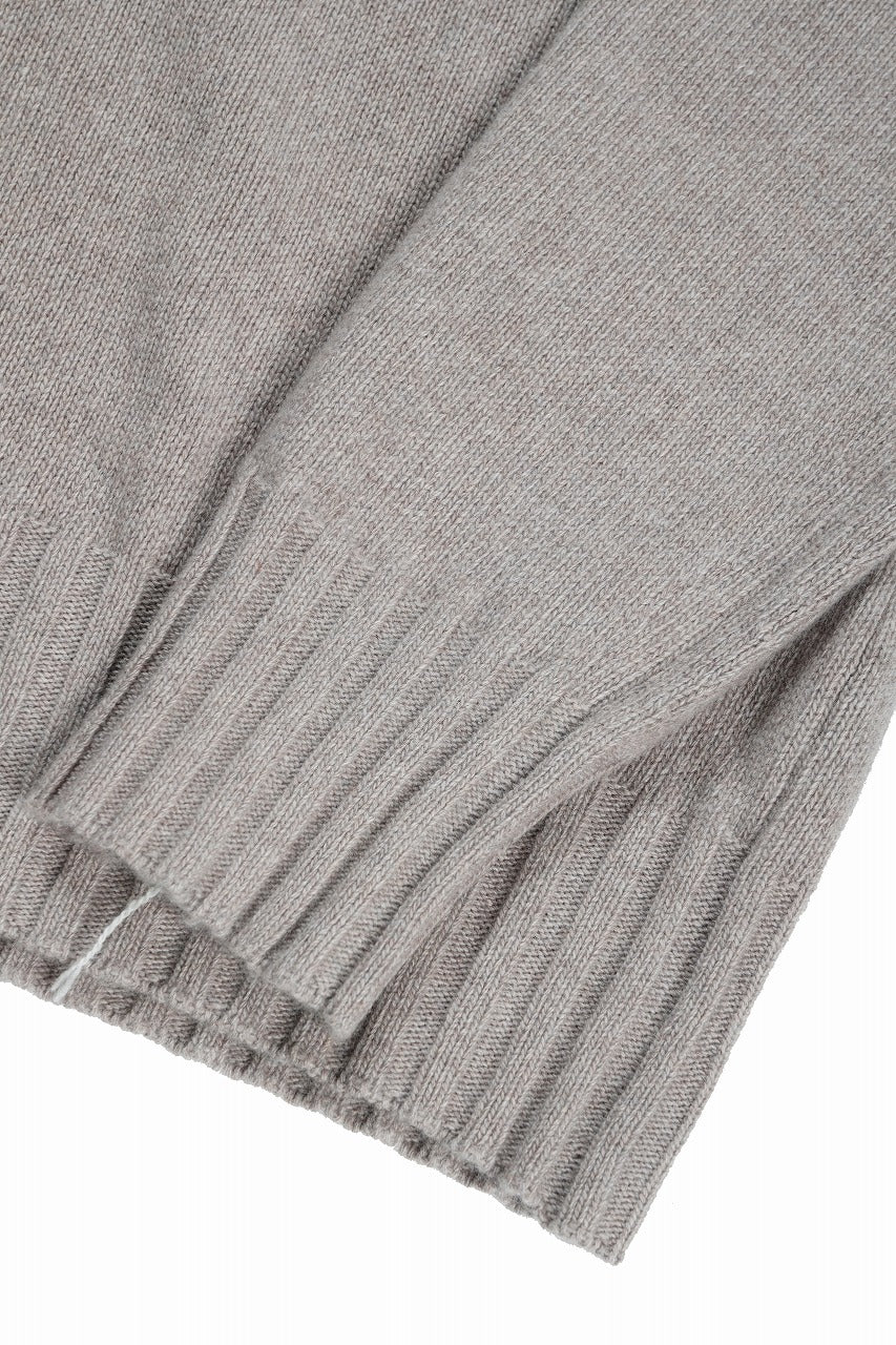 Load image into Gallery viewer, ISABEL BENENATO Cashmere Turtle Neck Sweater (PUMICE)