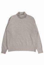 Load image into Gallery viewer, ISABEL BENENATO Cashmere Turtle Neck Sweater (PUMICE)