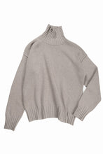 Load image into Gallery viewer, ISABEL BENENATO Cashmere Turtle Neck Sweater (PUMICE)
