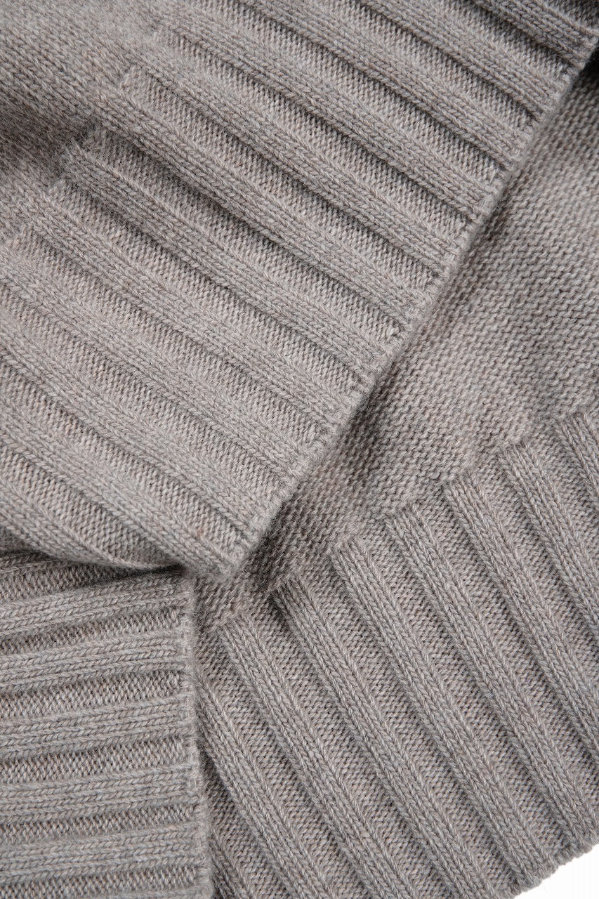 Load image into Gallery viewer, ISABEL BENENATO Cashmere Turtle Neck Sweater (PUMICE)