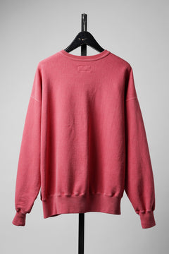 画像をギャラリービューアに読み込む, LASTMAN PRINTED CREW NECK -SUN RISE- (RED)