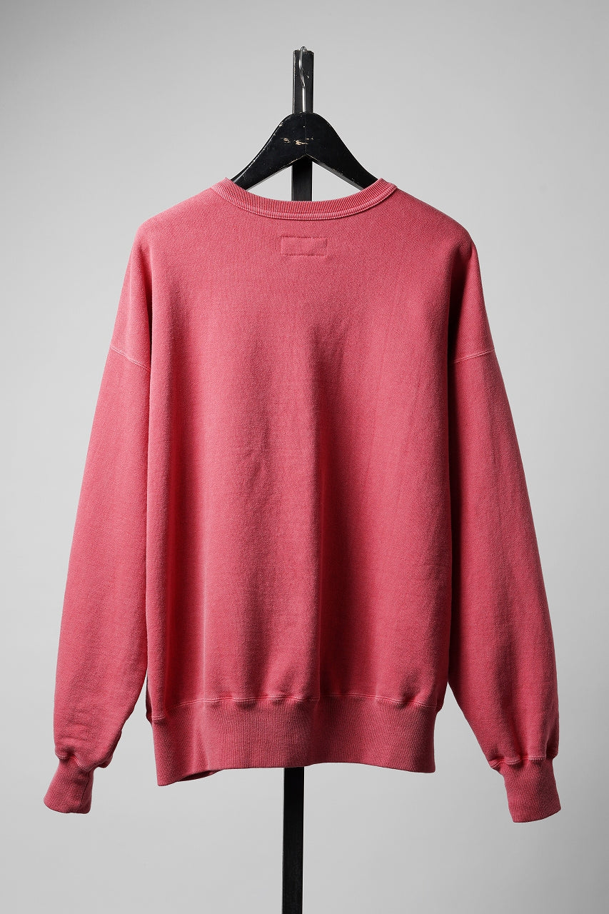 画像をギャラリービューアに読み込む, LASTMAN PRINTED CREW NECK -SUN RISE- (RED)
