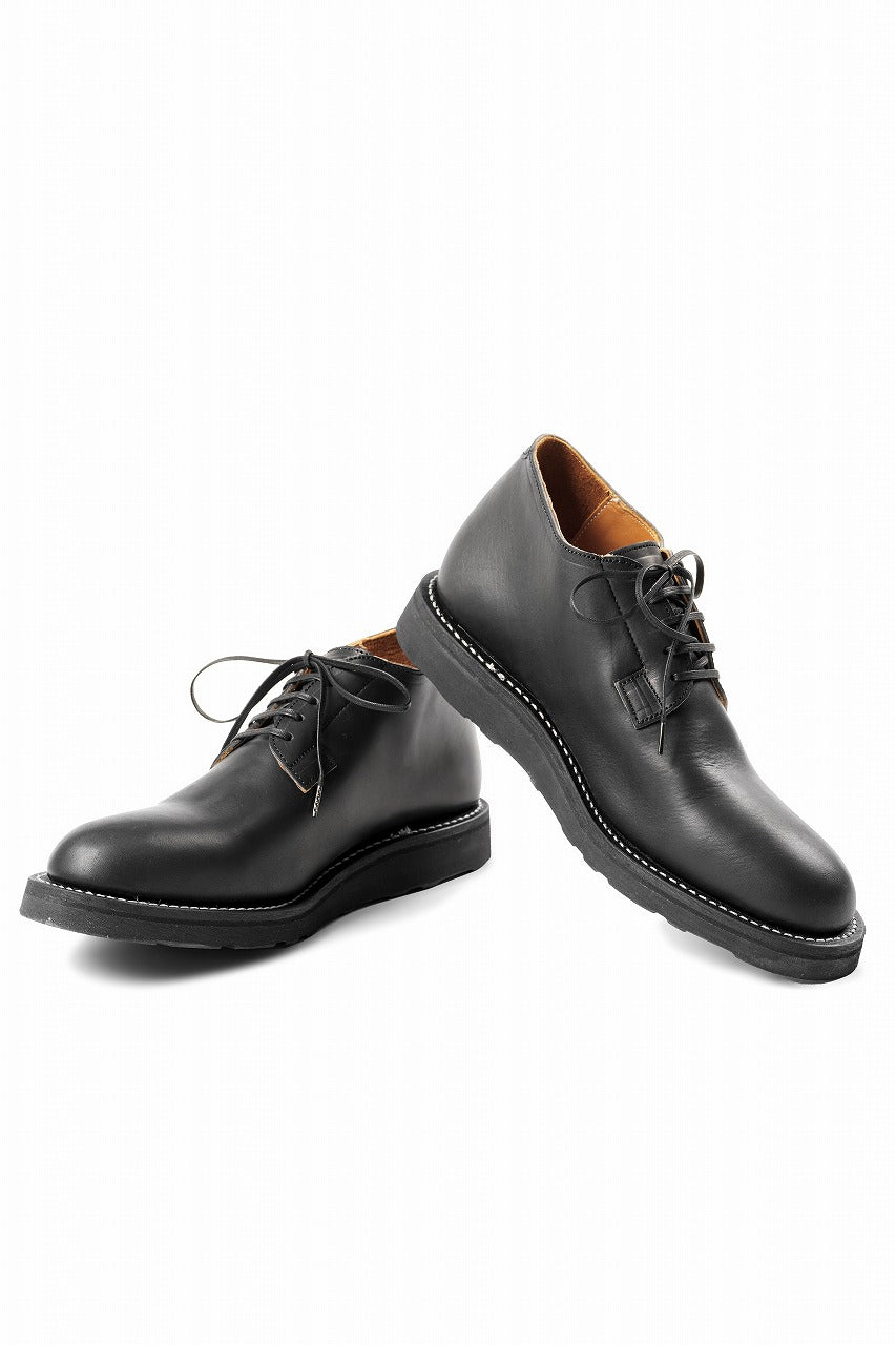 Load image into Gallery viewer, Portaille x N/07 exclusive POST MAN SHOES / GUIDI FIORE (BLACK)