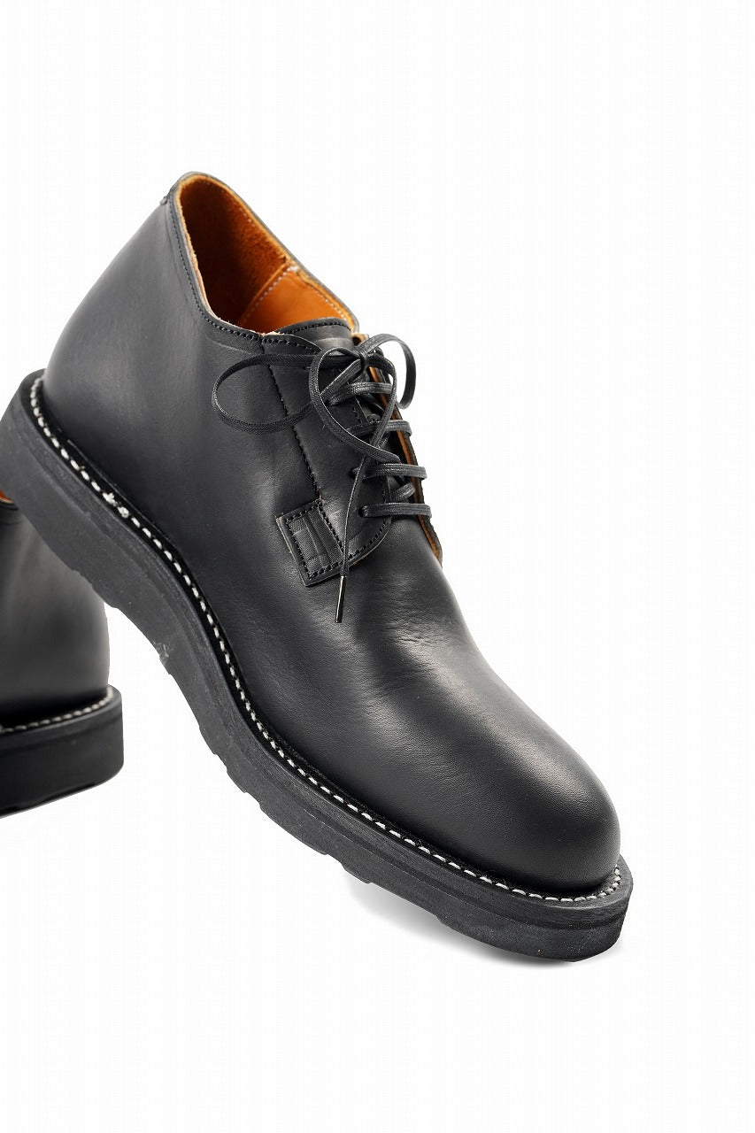 Load image into Gallery viewer, Portaille x N/07 exclusive POST MAN SHOES / GUIDI FIORE (BLACK)