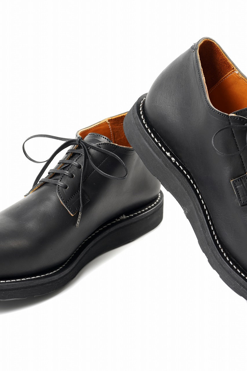 Load image into Gallery viewer, Portaille x N/07 exclusive POST MAN SHOES / GUIDI FIORE (BLACK)