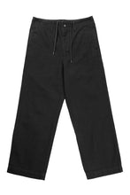 画像をギャラリービューアに読み込む, ISAMU KATAYAMA BACKLASH HERRINGBONE ONE WASH WIDE PANTS (BLACK)