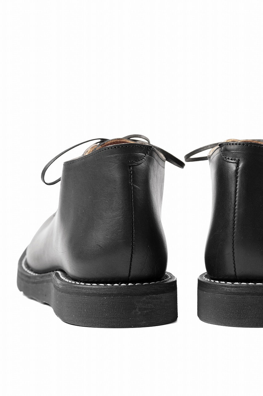 Load image into Gallery viewer, Portaille x N/07 exclusive POST MAN SHOES / GUIDI FIORE (BLACK)