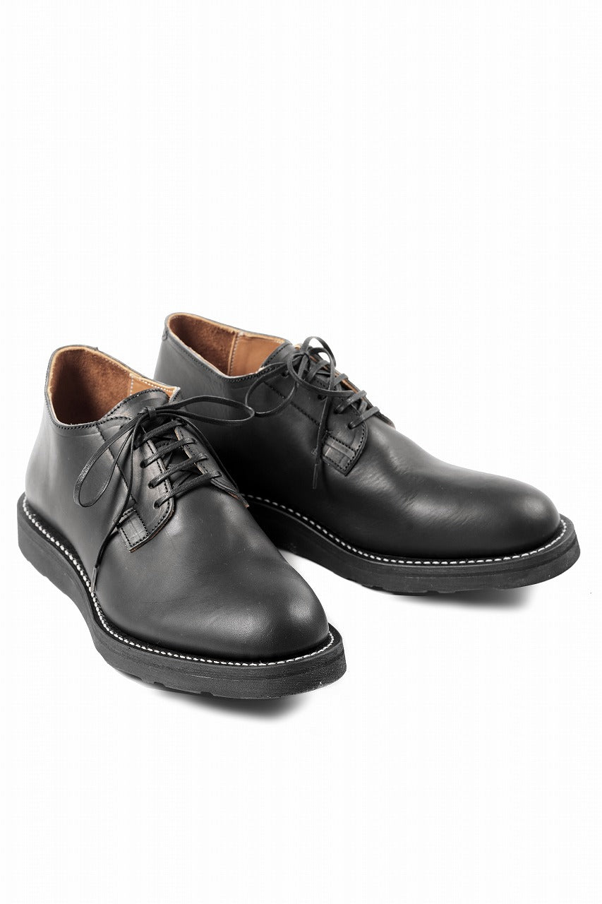 Load image into Gallery viewer, Portaille x N/07 exclusive POST MAN SHOES / GUIDI FIORE (BLACK)