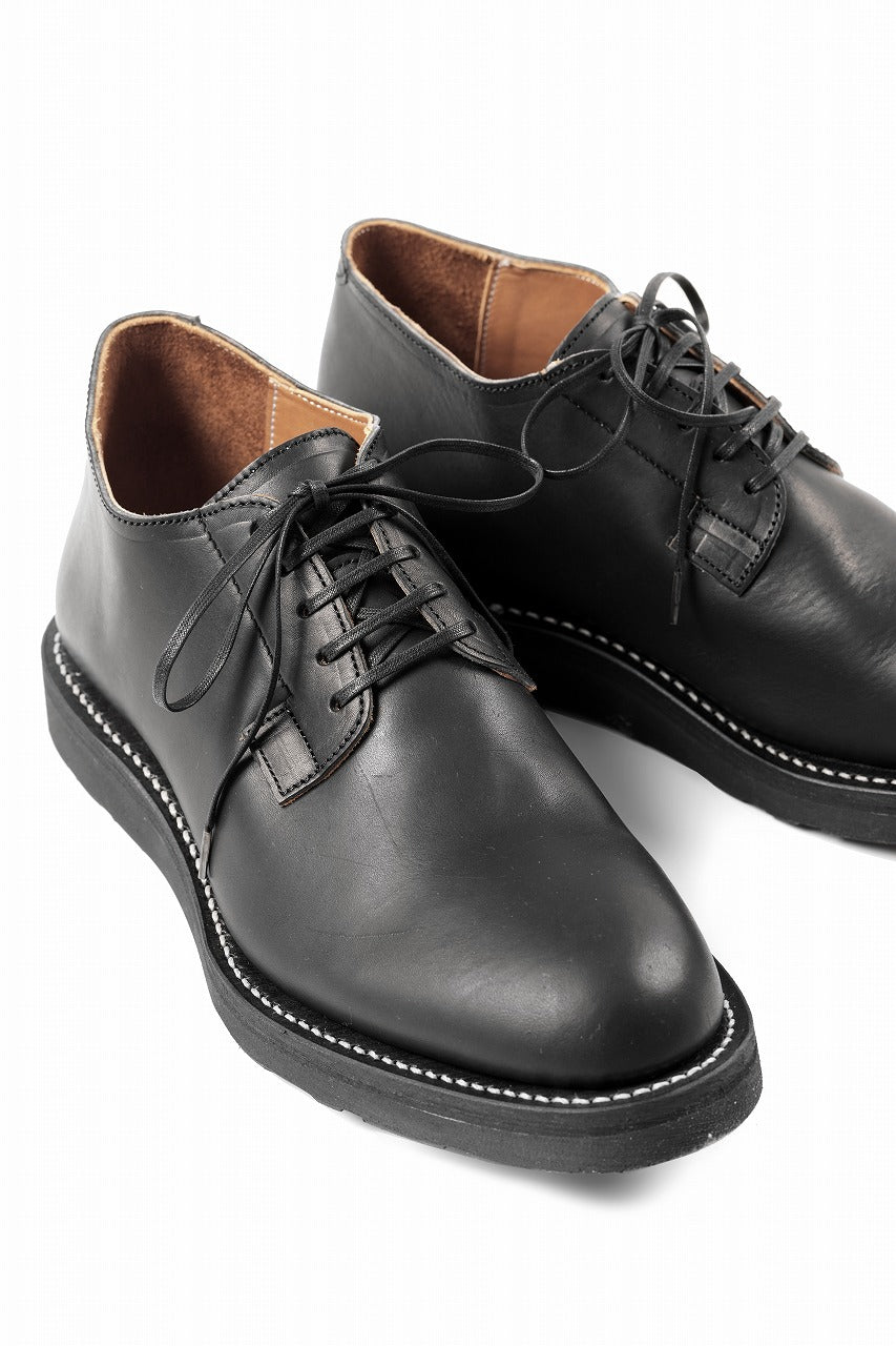 Load image into Gallery viewer, Portaille x N/07 exclusive POST MAN SHOES / GUIDI FIORE (BLACK)