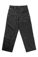 Load image into Gallery viewer, ISAMU KATAYAMA BACKLASH HIGH DENSITY CHINO CARPENTER PANTS (BLACK)