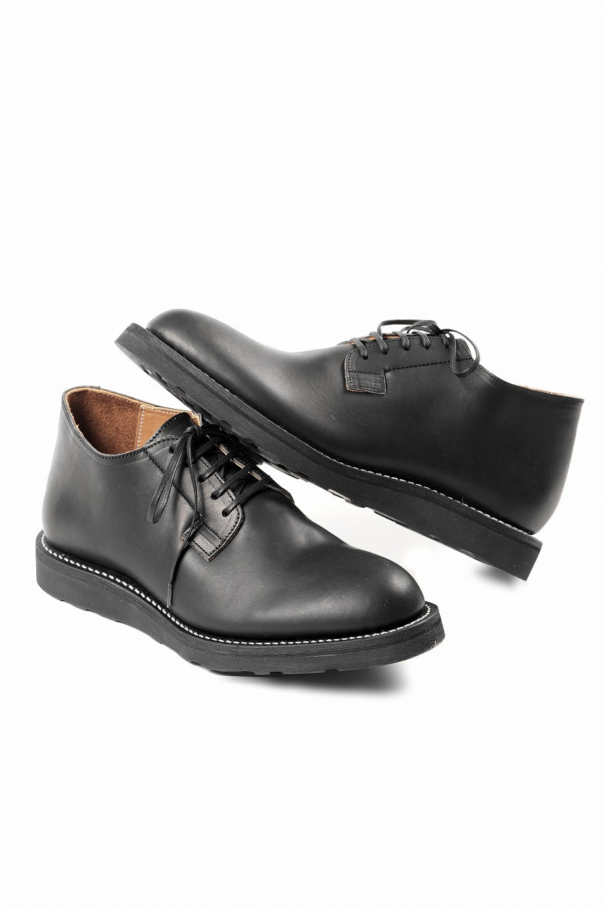 Load image into Gallery viewer, Portaille x N/07 exclusive POST MAN SHOES / GUIDI FIORE (BLACK)