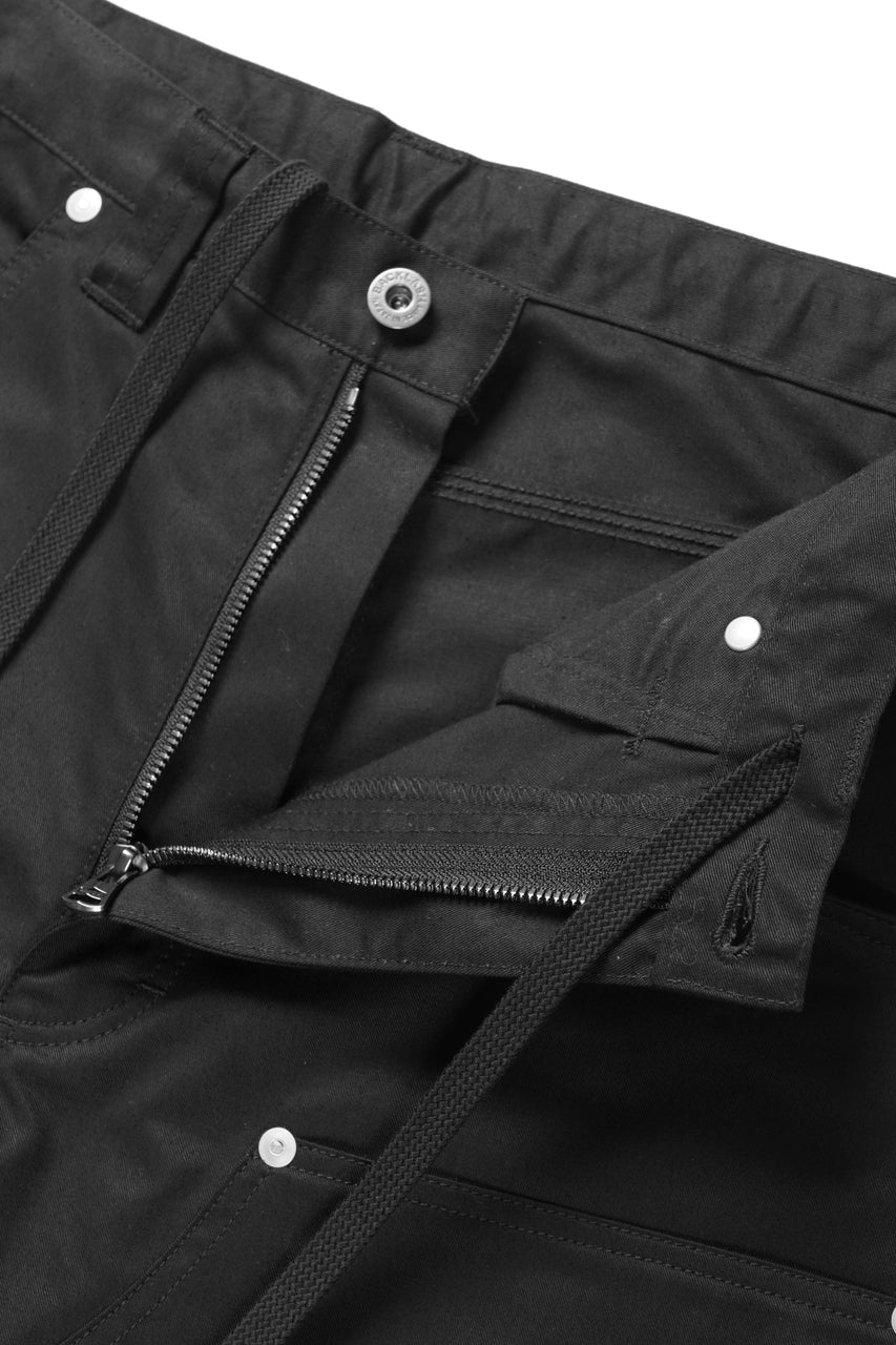 Load image into Gallery viewer, ISAMU KATAYAMA BACKLASH HIGH DENSITY CHINO CARPENTER PANTS (BLACK)