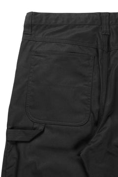 Load image into Gallery viewer, ISAMU KATAYAMA BACKLASH HIGH DENSITY CHINO CARPENTER PANTS (BLACK)