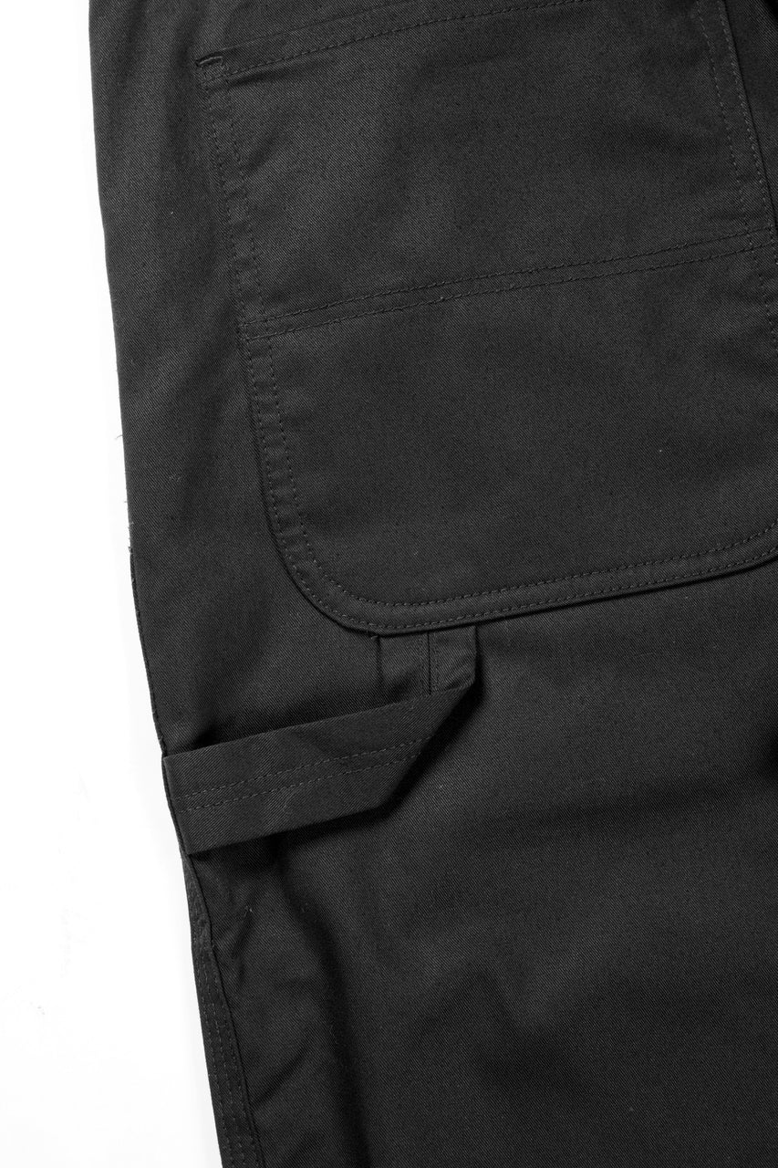 Load image into Gallery viewer, ISAMU KATAYAMA BACKLASH HIGH DENSITY CHINO CARPENTER PANTS (BLACK)