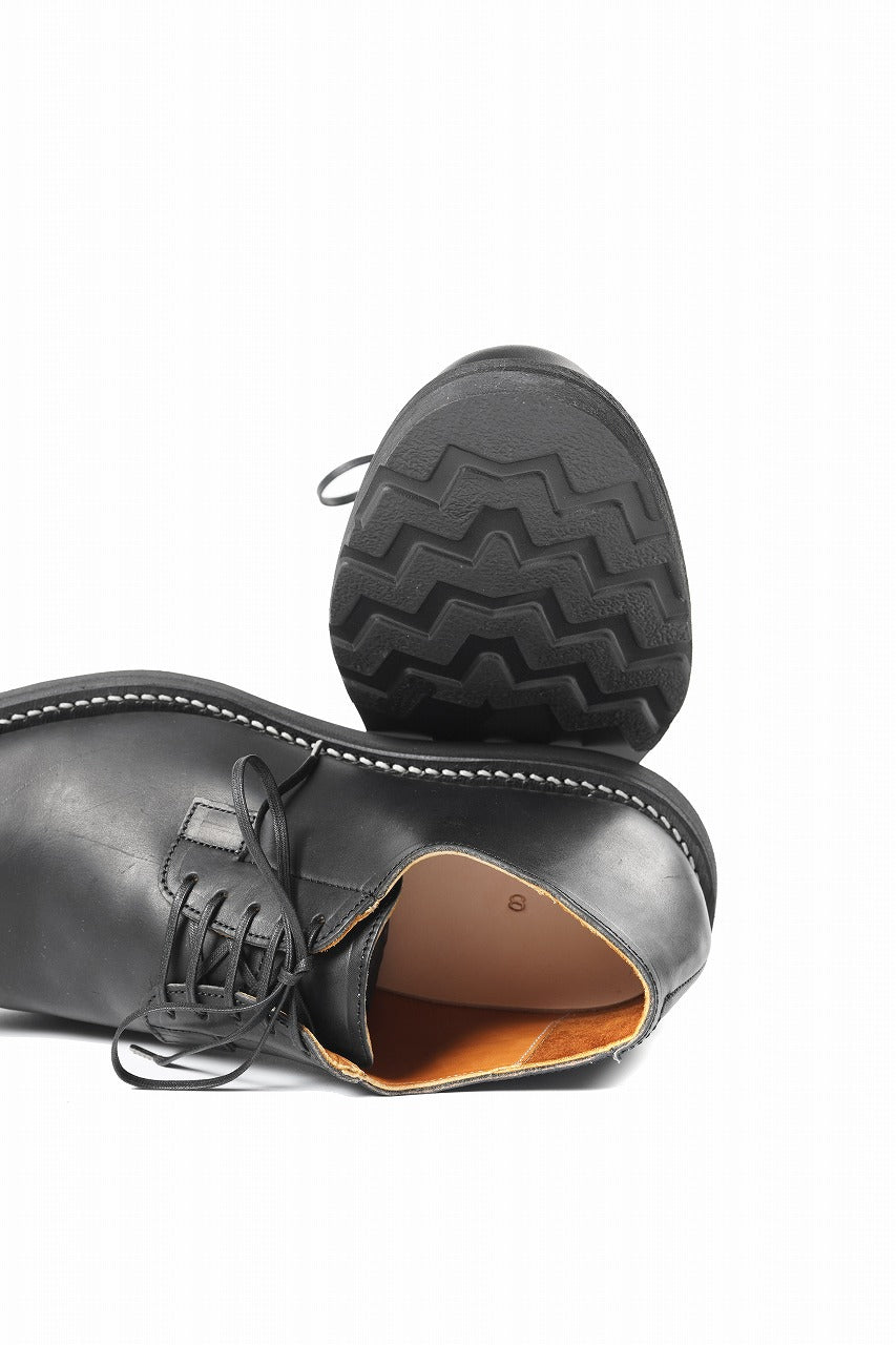 Load image into Gallery viewer, Portaille x N/07 exclusive POST MAN SHOES / GUIDI FIORE (BLACK)