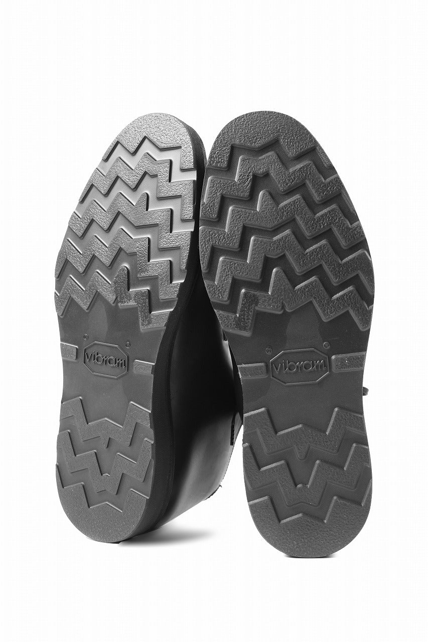 Load image into Gallery viewer, Portaille x N/07 exclusive POST MAN SHOES / GUIDI FIORE (BLACK)