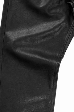 画像をギャラリービューアに読み込む, ISAMU KATAYAMA BACKLASH JAPAN STEER SOFT SHRINK AUTHENTIC STRAIGHT PANTS (BLACK)