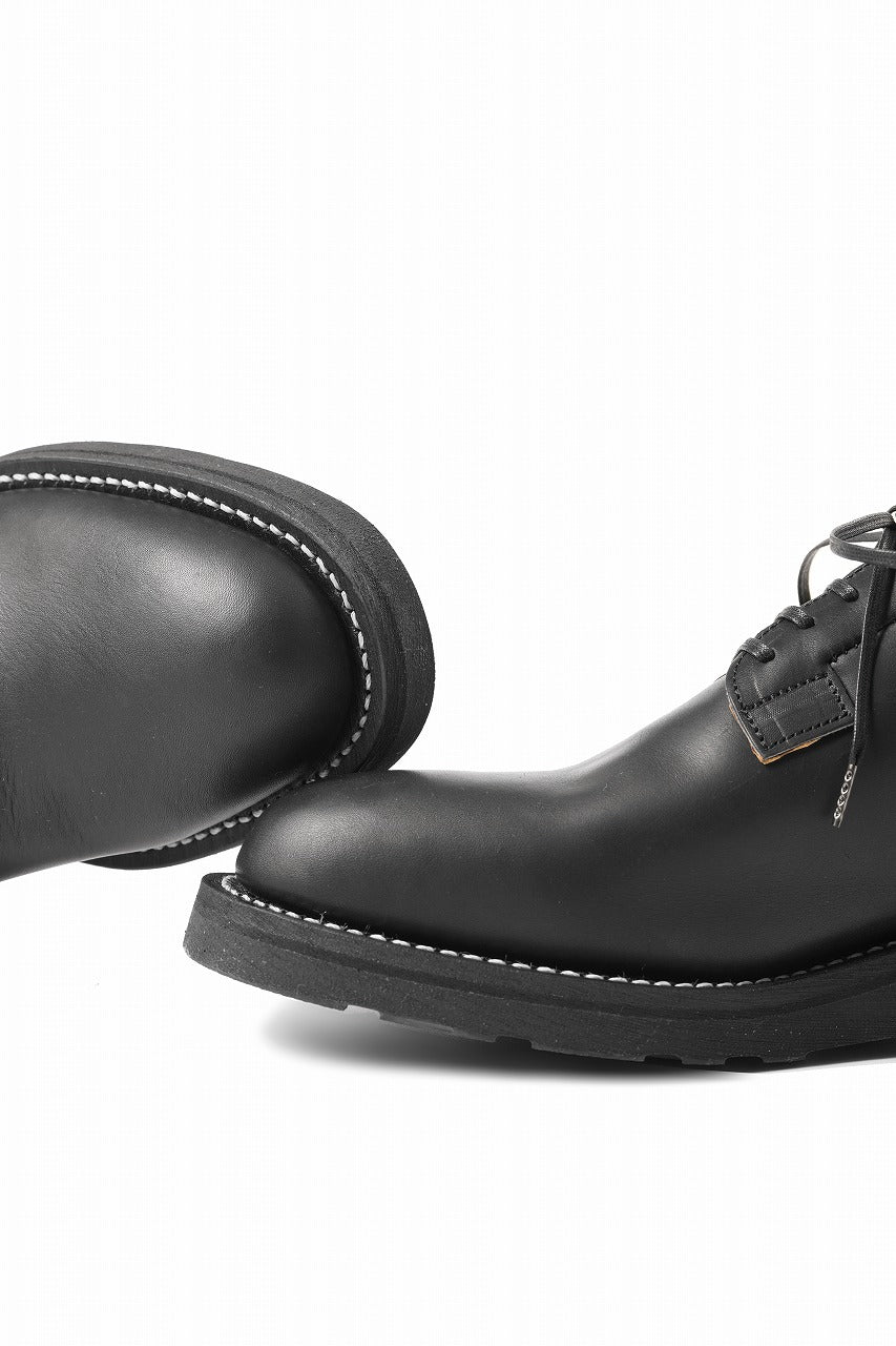 Load image into Gallery viewer, Portaille x N/07 exclusive POST MAN SHOES / GUIDI FIORE (BLACK)