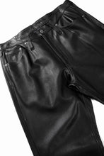 画像をギャラリービューアに読み込む, ISAMU KATAYAMA BACKLASH JAPAN STEER SOFT SHRINK AUTHENTIC STRAIGHT PANTS (BLACK)