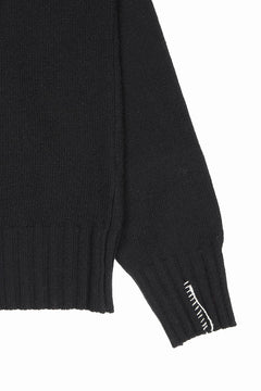 Load image into Gallery viewer, ISABEL BENENATO Cashmere Turtle Neck Sweater (BLACK)
