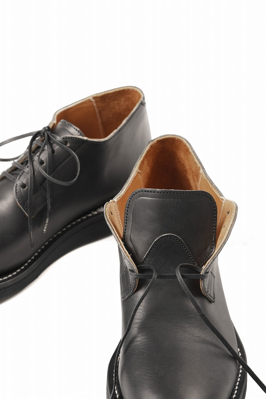 Load image into Gallery viewer, Portaille x N/07 exclusive POST MAN SHOES / GUIDI FIORE (BLACK)