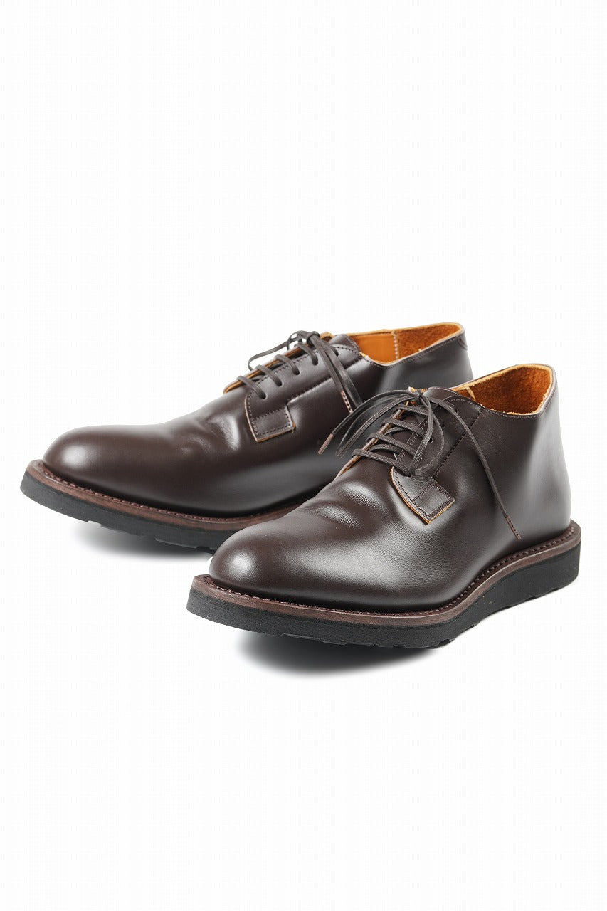 Load image into Gallery viewer, Portaille x N/07 exclusive POST MAN SHOES / WEIN HEIMER BOX CALF (DARK BROWN)