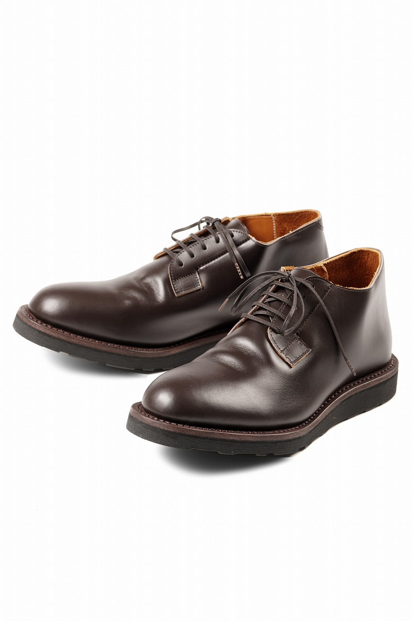 Portaille x N/07 exclusive POST MAN SHOES / WEIN HEIMER BOX CALF (DARK BROWN)