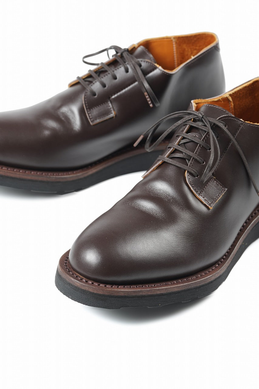 Load image into Gallery viewer, Portaille x N/07 exclusive POST MAN SHOES / WEIN HEIMER BOX CALF (DARK BROWN)